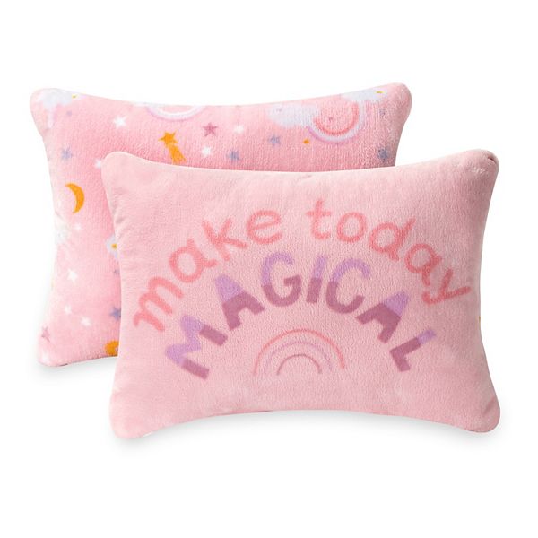 The Big One® Unicorn Shaped 2-pack Throw Pillow Set