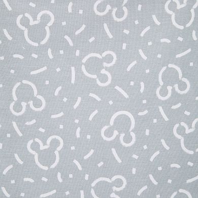 Disney Baby Mickey Mouse HALO SleepSack Gray Confetti Mickey Swaddle - Small