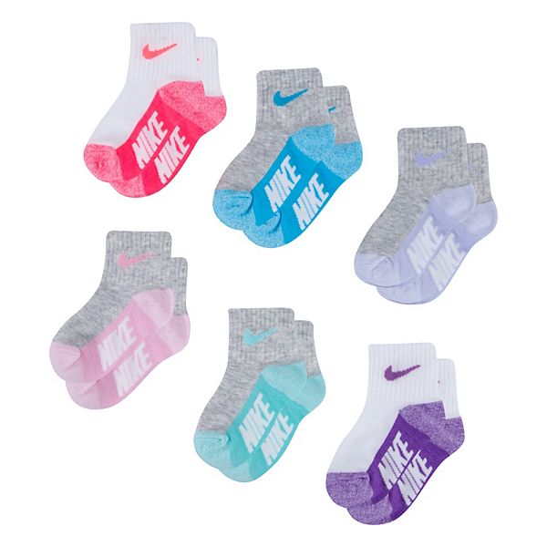 Baby / Toddler Boy Nike 6 Pack Camouflaged Ankle Socks