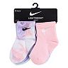 Baby / Toddler Girl Nike 6 Pack Tie Dyed Ankle Socks