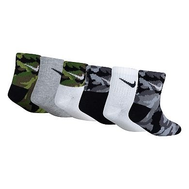 Baby / Toddler Boy Nike 6 Pack Camouflaged Ankle Socks