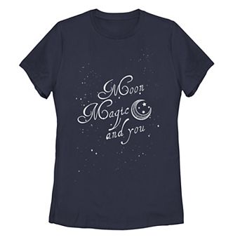 Juniors' Moon Magic & You Galactic Graphic Tee