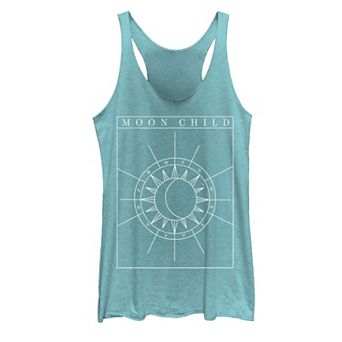 Juniors' Moon Child Geometric Graphic Tank Top