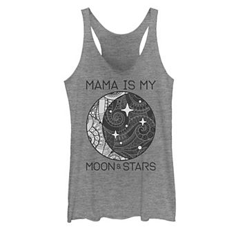 Juniors' Mama Is My Moon & Stars Mother's Day Graphic Tank Top