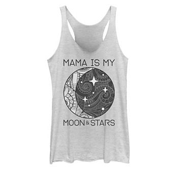 Juniors' Mama Is My Moon & Stars Mother's Day Graphic Tank Top