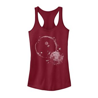 Juniors' Crescent Moon Galactic Graphic Tank Top