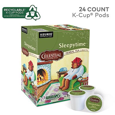 Celestial Seasonings Sleepytime Herbal Tea, Keurig® K-Cup® Pods, 24 Count