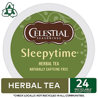 Celestial Seasonings Sleepytime Herbal Tea, Keurig® K-Cup® Pods, 24 Count