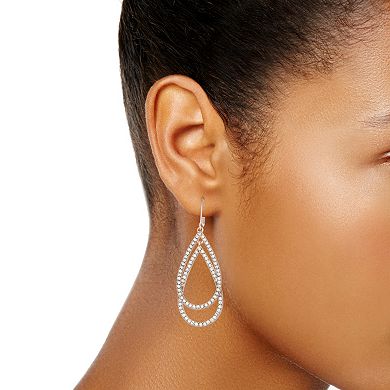 Simply Vera Vera Wang Layered Teardrop Earrings