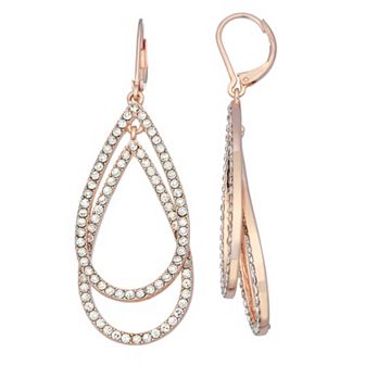 Simply Vera Vera Wang Layered Teardrop Earrings