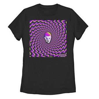 Juniors' Netflix Stranger Things Hypnotic Eleven Graphic Tee