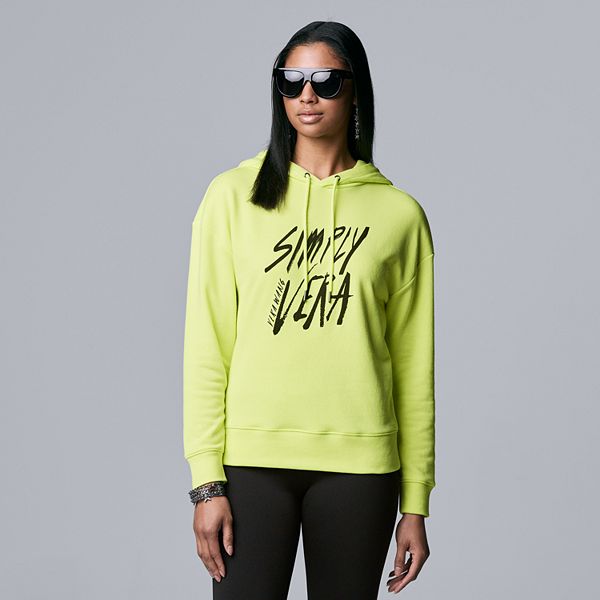 Women's Simply Vera Vera Wang Easy Hooded Sweatshirt