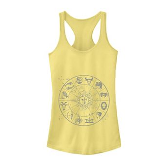 Juniors' Sun & Moon Astrology Graphic Tank Top
