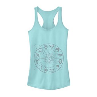 Juniors' Sun & Moon Astrology Graphic Tank Top