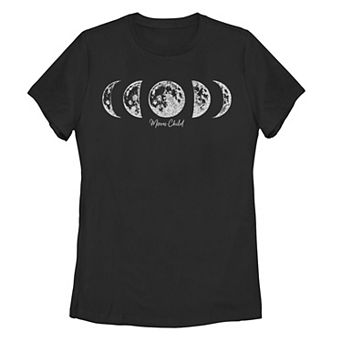 Juniors' Moon Child Galactic Graphic Tee