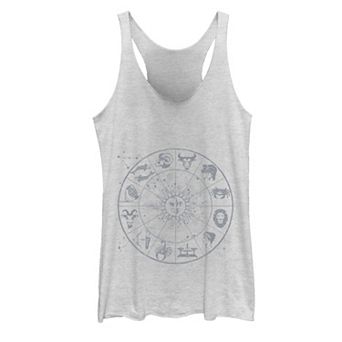 Juniors' Sun & Moon Astrology Graphic Tank Top