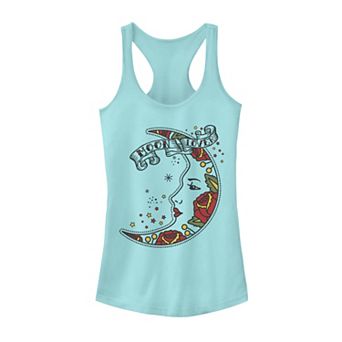 Juniors' Vintage Moon Tattoo Graphic Tank Top