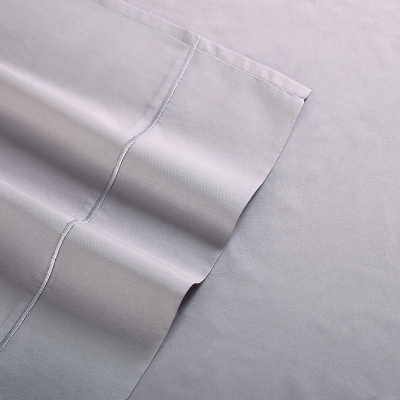 UPC 783048013125 product image for Charisma 310 Thread Count Cotton Classic Dot Rain Drops Sheet Set, Grey, CKING S | upcitemdb.com