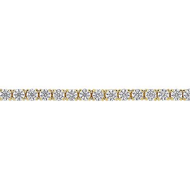 Stella Grace 18k Gold Over Silver 5 5/8 Carat T.W. Lab Created Moissanite Tennis Bracelet