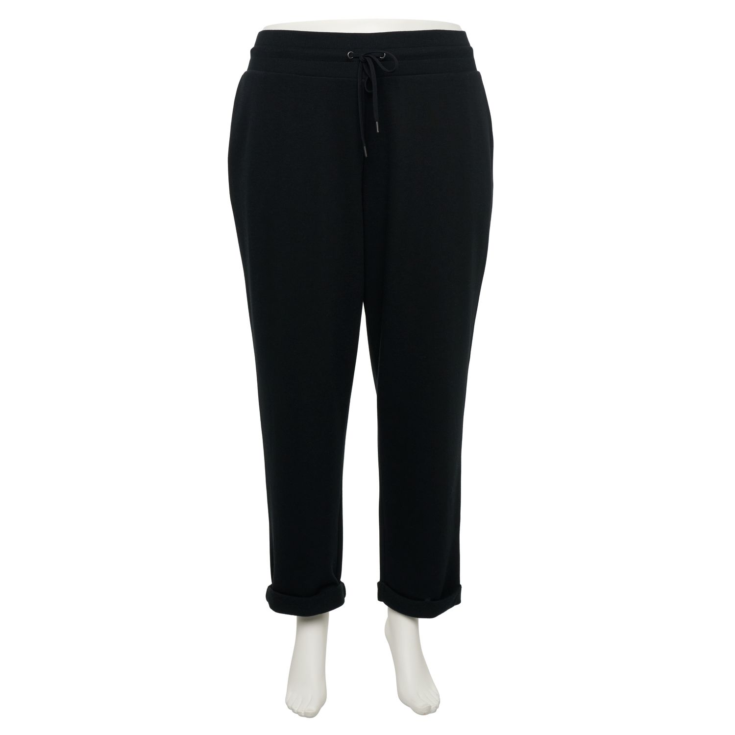 womens white tapered trousers