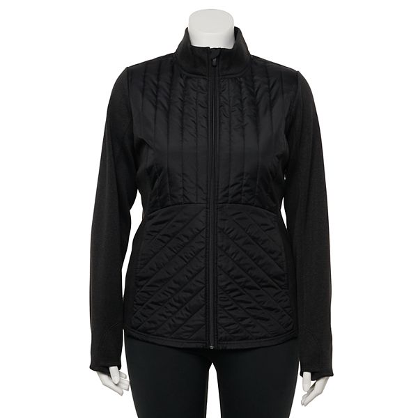 Plus Size Tek Gear® Mixed Media Jacket