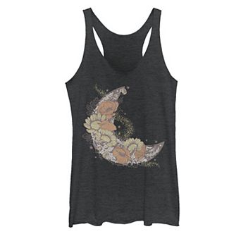 Juniors' Desert Flower Moon Galactic Graphic Tank Top