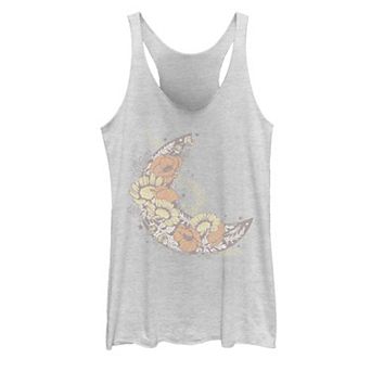 Juniors' Desert Flower Moon Galactic Graphic Tank Top