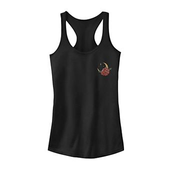 Juniors' Moon Flower Zodiac Graphic Tank Top