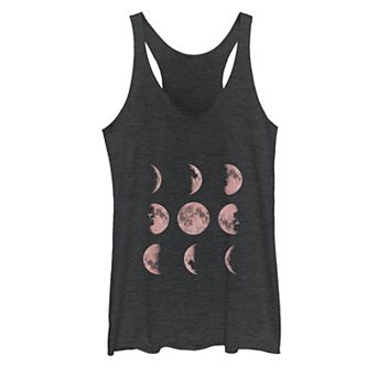 Juniors' Moon Phase 4 Galactic Graphic Tank Top