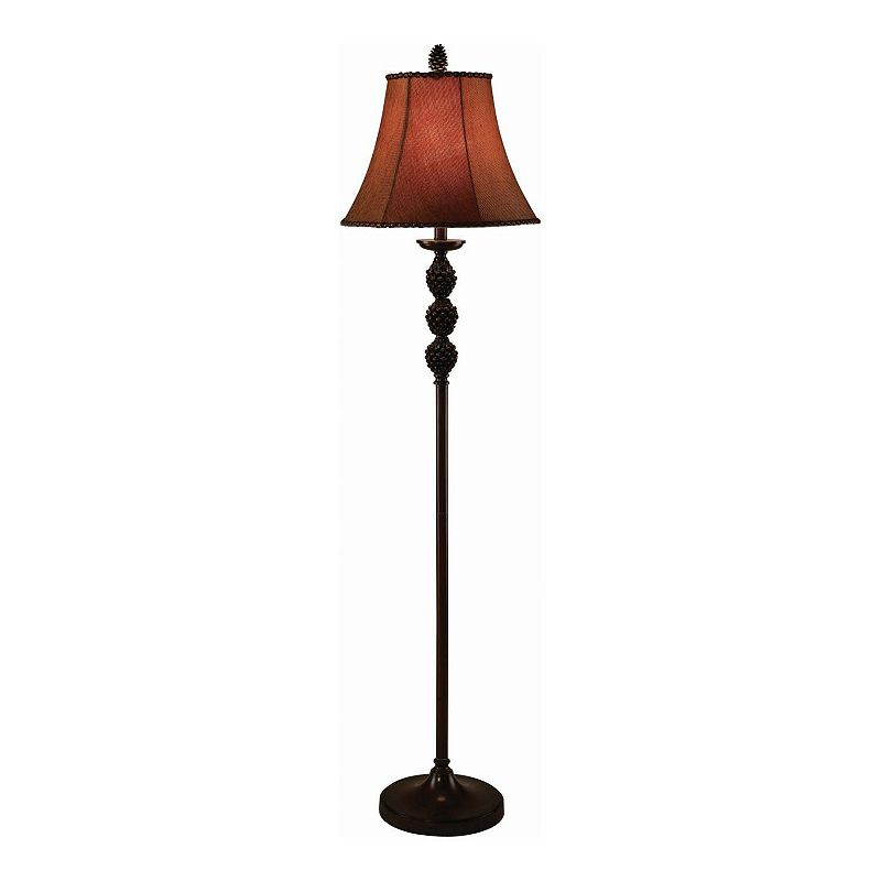 Pinegrove Floor Lamp, Brown
