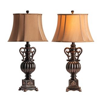 Moira Table Lamp 2 pc Set