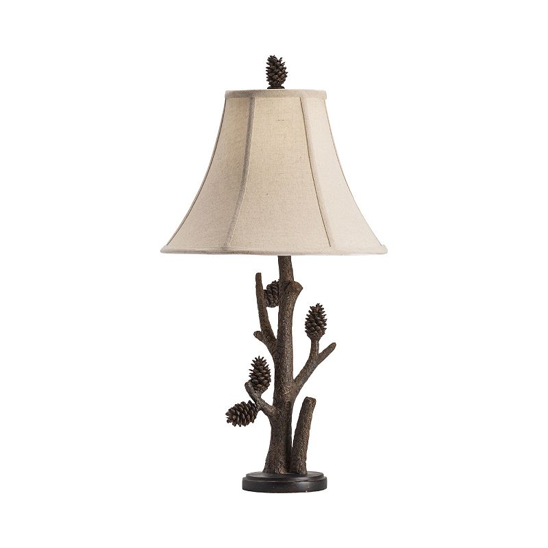 Pioneer Faux Branch Table Lamp, Brown