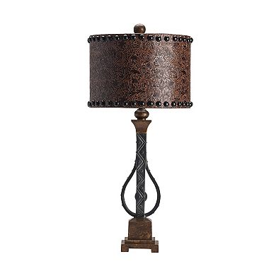Rambler Antique Finish Table Lamp 2-piece Set