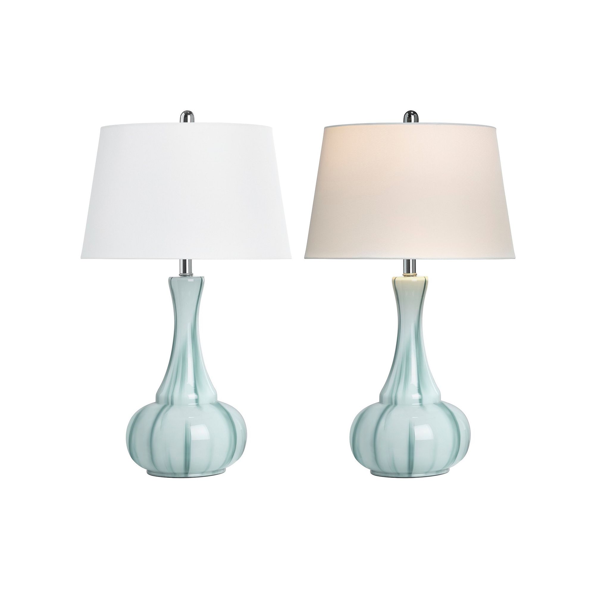 Alden Table Lamp 2-piece Set, Blue