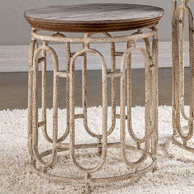 Allyson Textured End Table 2-piece Set