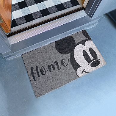 Disney's Mickey Gray 2-Pack Coir Mat Set