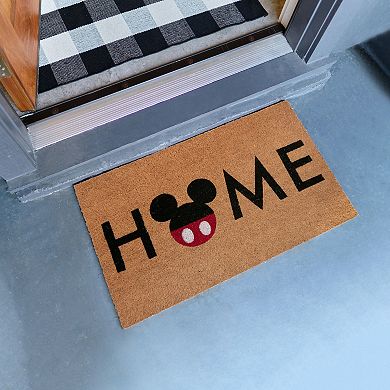 Disney's Mickey Home/Hello 2-Pack Coir Mat Set