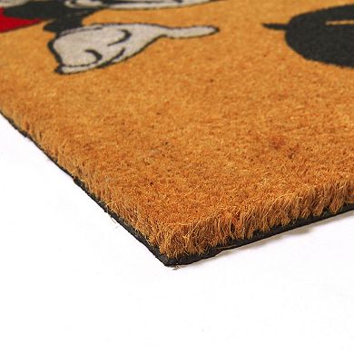 Disney's Mickey Hi/Welcome 2-Pack Coir Mat Set