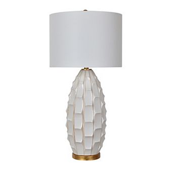 Cambridge White Washed Table Lamp