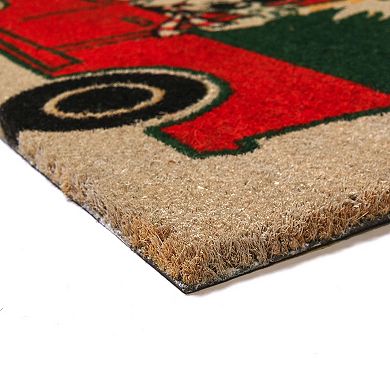 Disney's Mickey Christmas 2-Pack Coir Mat Set