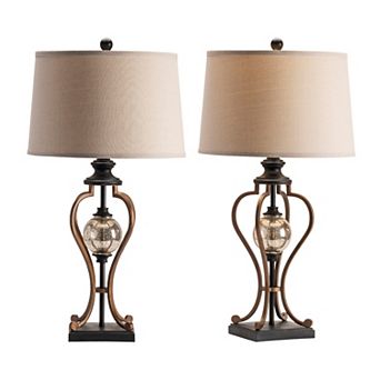 Whitby Table Lamp 2 pc Set
