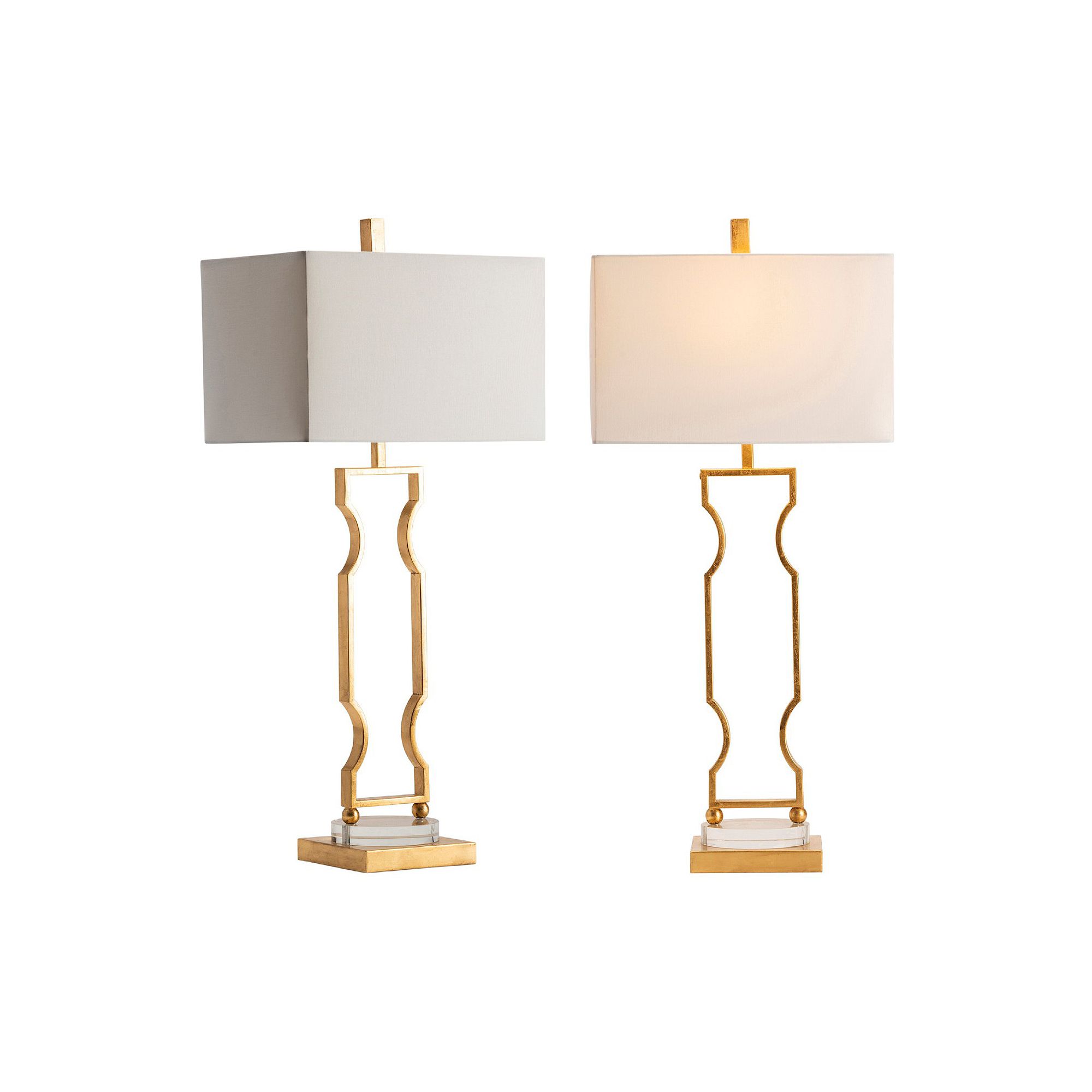 Carlisle Table Lamp 2-piece Set, Multi