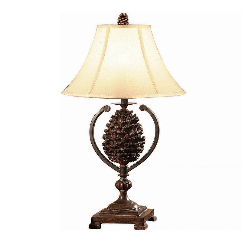 Pine Creek Table Lamp, Brown