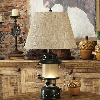 Camp Lantern Table Lamp 2-piece Set