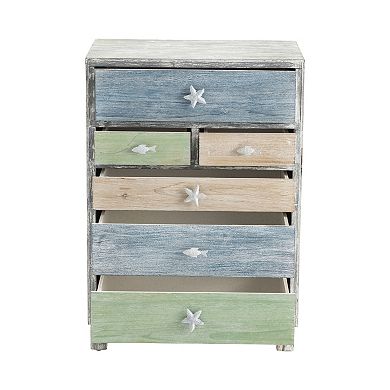 Key West Nautical 6-Drawer Dresser