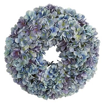 nearly natural 16 in Artificial Hydrangea Wreath