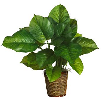 nearly natural Artificial Philodendron Plant Floor Decor