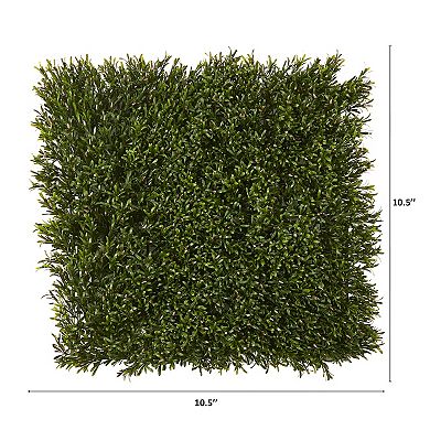 nearly natural Artificial Rosemary Indoor / Outdoor Wall Decor 4-piece Set
