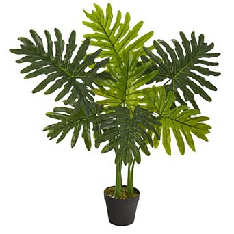 nearly natural 3-ft. Artificial Philodendron Plant Floor Decor