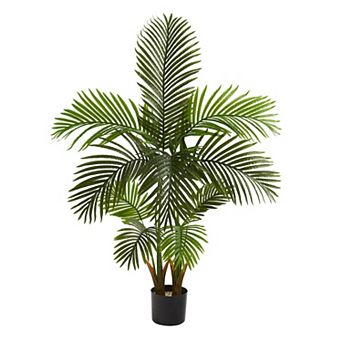 nearly natural 54" x 16" Artificial Areca Palm Tree Floor Decor